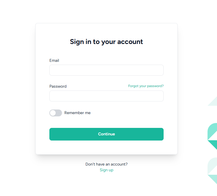 Login Page